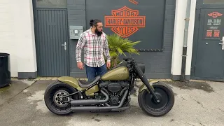 Harley-Davidson Fat Boy 114 Green