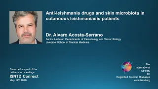 ISNTD Connect: Anti-leishmania drugs & skin microbiota in cutaneous leishmaniasis patients