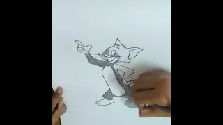 #How to draw TOM /#shorts #tom and Jerry #drawing