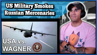 US Military DESTROYS Russian Mercenaries - Marine reacts