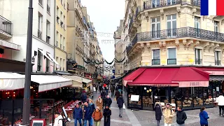 🇫🇷☁️【HDR 4K】Paris Walk - From Les Halles to Haussmann via République (Jan 2024)