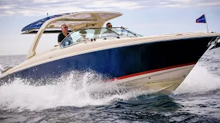 £618,000 Yacht Tour and Sea Trial : Chris Craft 35 Launch GT