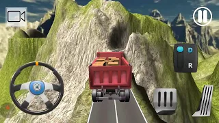 Part 5: Truck Driver Cargo in the High Hill Roads- Simulator! Truck racing Games! Android gameplay