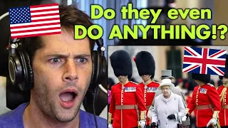 American Reacts to What Does The Queen's Guard Actually Do?