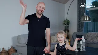 Familjegympa – enkel hemmaträning för stor och liten (Trailer)