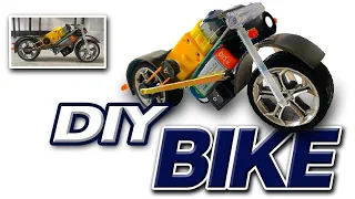 DIY DC Motor Bike | How to make DC Motor Bike | Homemade Electric bike project DC | 2023