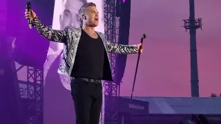 robbie williams could it be magic live at vale park