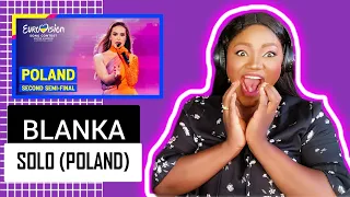 FIRST TIME REACTING TO | BLANKA - SOLO | Poland 🇵🇱 | Second Semi-Final | Eurovision 2023 REACTION!