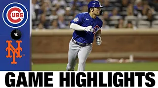 Cubs vs. Mets Game Highlights (9/14/22) | MLB Highlights