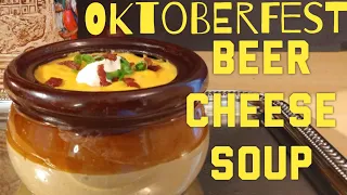 German Beer Cheese Soup | Oktoberfest Soup Recipe | Easy Beer Cheese Soup