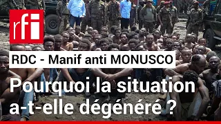 RDC : une manifestation contre la Monusco violemment réprimée • RFI