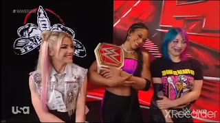 Alexa Bliss, Bianca Belair & Asuka Backstage: Raw November 28 2022