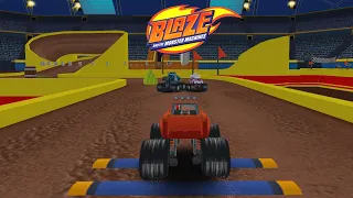 Blaze and the Monster Machines - Racing Game 🔥 Get ready to race with Blaze! - The MONSTER DOME Map!