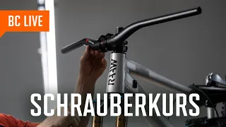 bc LIVE: LENKER KÜRZEN - Alu & Carbon | Online Schrauberkurs