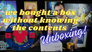 WE BOUGHT A BOX WITHOUT KNOWING THE CONTENTS UNBOXING