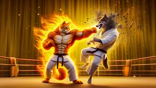 Epic Showdown: Ginger Cat's Karate Revenge 🐱🥋🔥