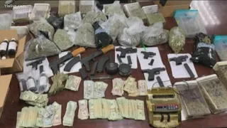 Atlanta drug bust uncovers pounds, pints of drugs, modified weapons and more