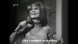 Sandie Shaw - Puppet on a string (live & lyrics)