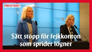 LIVE: Sätt stopp för fejkkonton som sprider lögner, hat och hot på sociala medier