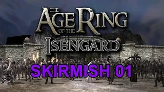 [ BFME2: RotWC Age of the Ring 4.0 ] -- ISENGARD vs ROHAN AI Skirmish -- 01