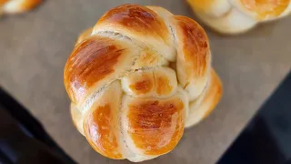 I Make These Buns Almost Every Week / Creative Way to Shape Bread Rolls