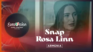 Rosa Linn - Snap - Armenia 🇦🇲 - Official Music Video - Eurovision 2022
