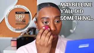 **NEW MAYBELLINE SUPER STAY HYBRID POWDER- FOUNDATION|2023