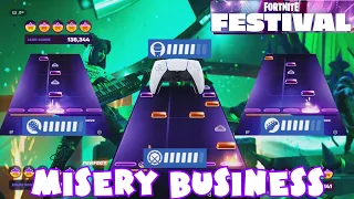 *NEW* Misery Business by Paramore - Fortnite Festival Expert Full Band (March 7th, 2024)(Controller)