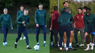 ARSENAL TEAM TRAINING Ahead of THEIR CLASH WITH SEVILLA