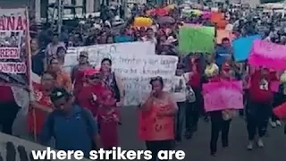 Workers Strike In Mexico Against Coca-Cola