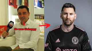 Xavi reaction on Lionel Messi’s Transfer news to Inter Miami