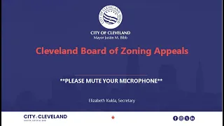 Board of Zoning Appeals Meeting May 06, 2024