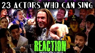 Vocal Coach Reacts To 23 Actors Who Can Actually Sing | Ken Tamplin