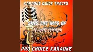 We Just Be Dreamin' (Karaoke Version) (Originally Performed By Blazin Squad)