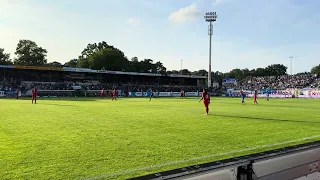 SV Meppen - SV Drochtersen/Assel 1:0 (Torjubel)
