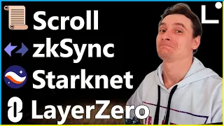 🔥 Критерии дропов от zkSync и LayerZero 🤑 Крутим Linea, Base и Scroll 🚀 Чего ждать от STRK