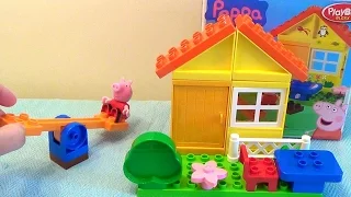 Peppa Pig Toy - Garden House Construction Set - Fun Baby Fun Fun
