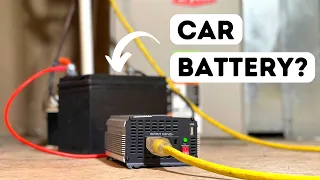 Did You Know You Can Heat Your Home With A Car Battery?