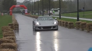 Porsche Carrera GT - Start Up, Wheelspin & Acceleration Sound