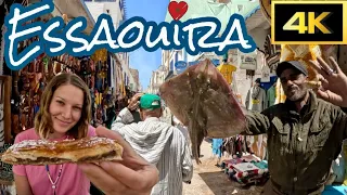 ESSAOUIRA Medina - Morocco 🇲🇦 Relaxing Walk 4K 60FPS