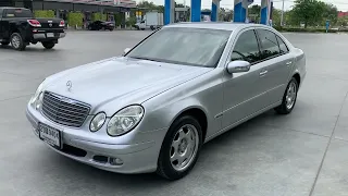 รีวิว 2003 Benz E220CDI สภาพใหม่เอี่ยม