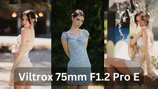 Viltrox 75mm F1.2 Pro E-Mount Portraits | Sony A7iv | Eye Auto Focus