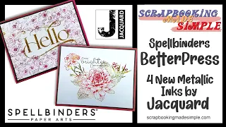 506 Spellbinders BetterPress LetterPress! Techniques with Metallic Inks, Embossing Powder & Glitters