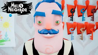 ШОУ ПРИВЕТ СОСЕД!ДОМ С 1000 КЛЮЧЕЙ!ИГРА HELLO NEIGHBOR 2 MOD KIT ПРОХОЖДЕНИЕ!ИГРАЮ ПРОТИВ СОСЕДА!FUN