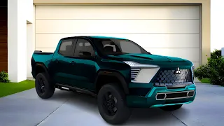 The Most Popular Pickup Truck🔥 Next-Generation 2025 MITSUBISHI L200