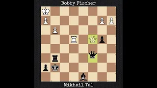 Bobby Fischer vs Mikhail Tal | Bled-Zagreb-Belgrade Candidates (1959)