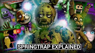 FNAF Animatronics Explained - SPRINGTRAP (Five Nights at Freddy's Facts)