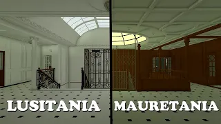 Lusitania vs. Mauretania (comparison)