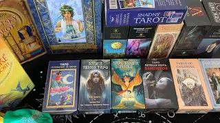 Моя коллекция колод Таро часть 1 💫 My collection Tarot