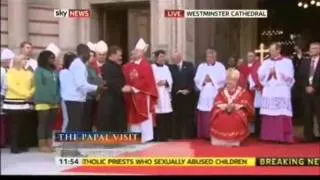 Pope at Westminster